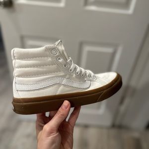Vans White High Top